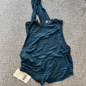 Fabletics Teal Tank Top